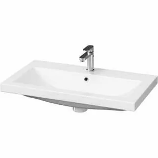 Cersanit Como Umywalka meblowa 80x45 cm, biała EcoBox K32-004-ECO - Umywalki - miniaturka - grafika 1