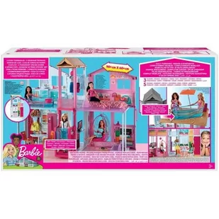 Mattel Barbie Miejski domek DLY32 - Domki dla lalek - miniaturka - grafika 1