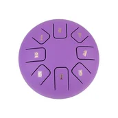Perkusje - Hayman HTD0608/PU steel tongue drum fioletowy - miniaturka - grafika 1