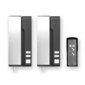 Domofony - Euratech Eura Duo ADP-32A3 dwurodzinny - miniaturka - grafika 1