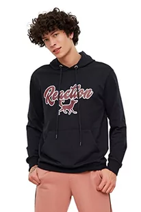 TRENDYOL Męska bluza - szara - regularna, granatowy, M - Bluzy męskie - miniaturka - grafika 1