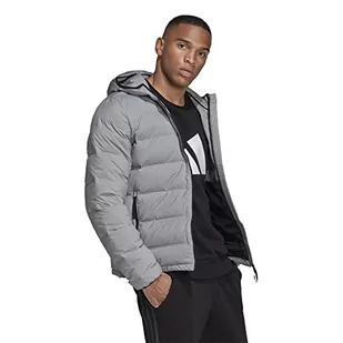 adidas Helionic Mel kurtka męska, ciemnoszary (Dark Grey Heather), XL - Kurtki męskie - miniaturka - grafika 1