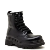 Buty dla dziewczynek - Tommy Hilfiger Botki | z dodatkiem skóry - miniaturka - grafika 1