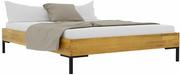 Łóżka - Łóżko drewniane Yoko 140x200 Soolido Meble dębowe - miniaturka - grafika 1
