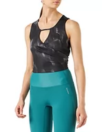 Koszulki i topy damskie - PUMA Studio AOP Crop Top - miniaturka - grafika 1