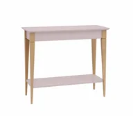 Konsole i sekretarzyki - Konsola MIMO z Półką 105x35cm - Różowa - miniaturka - grafika 1