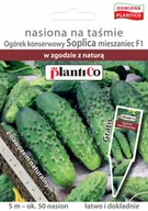 Nasiona i cebule - PlantiCo Ogórek gruntowy Soplica mieszaniec F1 na taśmie z nawozem - znacznik GRATIS 100459 - miniaturka - grafika 1