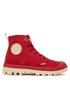 Botki męskie - Palladium Trapery Pampa Duo Chrome 74470-656-M Czerwony - miniaturka - grafika 1