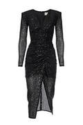 Sukienki - Swing Fashion Damska sukienka Nicole Formal Night Out, czarny, 38 - miniaturka - grafika 1