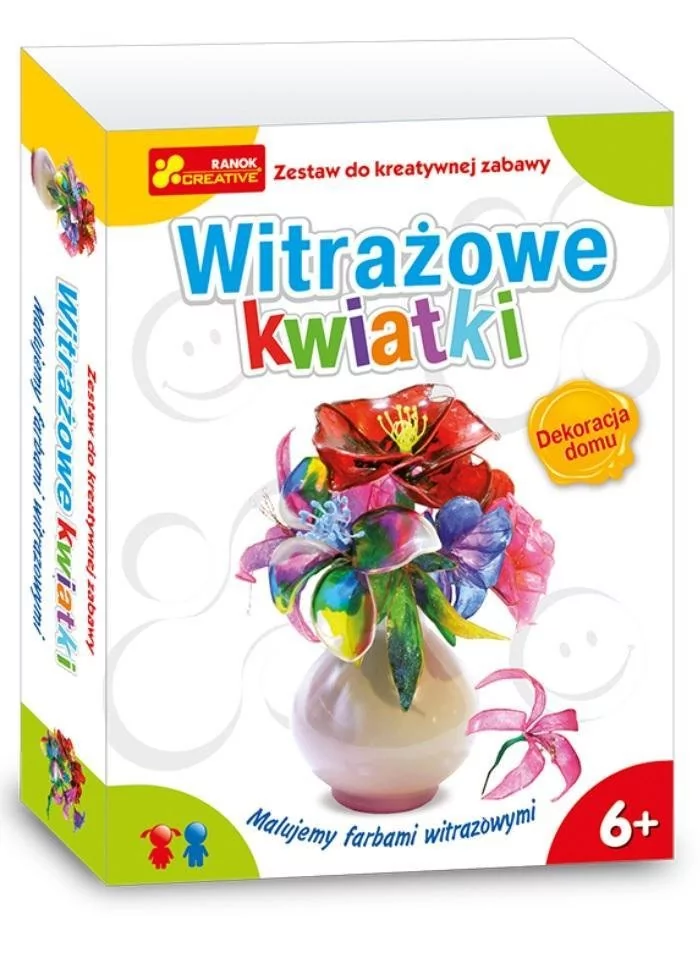 Ranok-Creative Witrażowe kwiatki