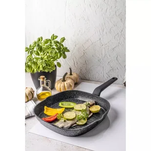 PATELNIA GRILLOWA MARMURKOWA KLAUSBERG 28cm KB-7662 - Patelnie - miniaturka - grafika 6
