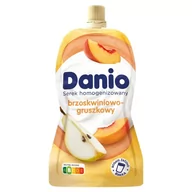 Desery mleczne - Danio Serek homogenizowany brzoskwiniowo-gruszkowy 140 g - miniaturka - grafika 1