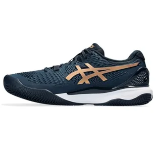 ASICS Gel-Resolution 9 Clay, Męskie trampki, French Blue Pure Gold, 39.5 EU - Trampki męskie - miniaturka - grafika 1