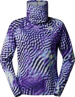 Koszulki i topy damskie - THE NORTH FACE Damska warstwa bazowa DRAGLINE LS Top 2025 Peak Purple The Lift Print - miniaturka - grafika 1
