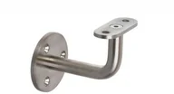 Balustrady i akcesoria - Uchwyt poręczy płaskiej (rozeta 3 otwory),AISI304, D40 mm - miniaturka - grafika 1