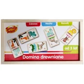 Gry planszowe - Domino drewniane Smily Play - miniaturka - grafika 1