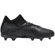 Piłka nożna - Buty piłkarskie Puma Future 7 Pro FG/AG Jr 107728 02 czarne - miniaturka - grafika 1