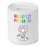 Skarbonki - Skarbonka Dla Studenta na Urodziny na Prezent z Nadrukiem ze Zdjęciem + Opakowanie na prezent (wzór 04) - miniaturka - grafika 1