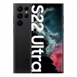 Samsung Galaxy S22 Ultra 5G 12GB/512GB Dual Sim Czarny SM-S908BZKHEUB - Telefony komórkowe - miniaturka - grafika 1