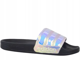 Adidas Adilette Shower FY8178 Damskie Klapki Basenowe Plażowe Mieniące Się - Klapki i japonki damskie - miniaturka - grafika 1