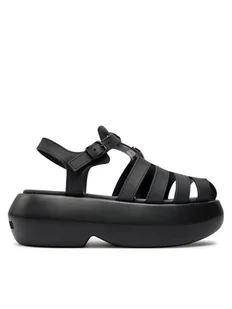 LOVE MOSCHINO Sandały JA16247I0II38000 Czarny - Sandały damskie - miniaturka - grafika 1