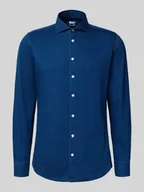 Koszule męskie - Koszula biznesowa o kroju slim fit z kołnierzykiem typu kent model ‘Spread’ - miniaturka - grafika 1