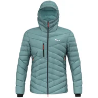Kurtki męskie - Kurtka męska Salewa ORTLES MED 3 RDS DWN JACKET M Rozmiar: L / Kolor: jasnoniebieski - miniaturka - grafika 1