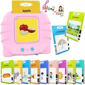 Gry planszowe - Zabawka Do Wczesnej Nauki Angielskiego Czytnik Kart Słowa 224 Karty Prezent - miniaturka - grafika 1