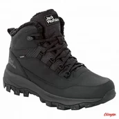 Buty trekkingowe męskie - Buty trekkingowe zimowe Jack Wolfskin EVERQUEST TEXAPORE MID M black - miniaturka - grafika 1