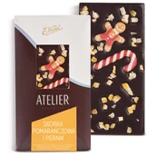 Czekolada - Czekolada ATELIER piernik i skórka pomarańczowa 85 g E.Wedel - miniaturka - grafika 1