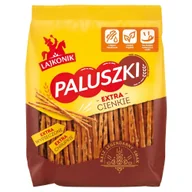 Inne przekąski suche - Lajkonik PALUSZKI EXTRA CIENKIE SÓL 180G zakupy dla domu i biura 51340198 - miniaturka - grafika 1