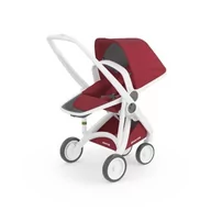 Wózki dziecięce - Wózek Greentom Reversible white - cherry - miniaturka - grafika 1