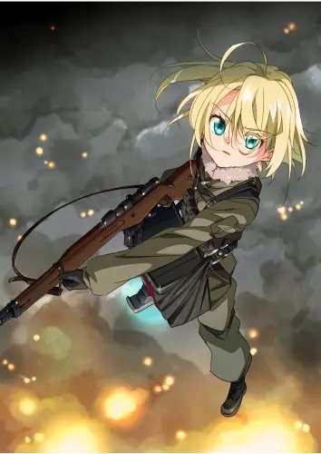 Plakat Anime Youjo Senki yjs_039 A1+ (custom)