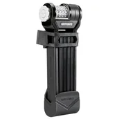 Zabezpieczenia do roweru - Zapięcie rowerowe KRYPTONITE Keeper 585 Combo Folding lock - miniaturka - grafika 1