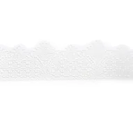 Dodatki do ciast w proszku - Koronka Na Tort 10 Biała Z Masy Cukrowej - miniaturka - grafika 1