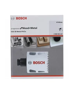 Bosch hole saw BiM Progressor for Wood ' Metal, 140mm 5.1/2 - Otwornice - miniaturka - grafika 1