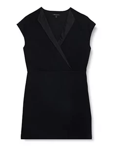 Armani Exchange Damska sukienka z logo, czarna, rozmiar XXL - Sukienki - miniaturka - grafika 1