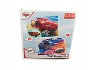 Puzzle - Puzzle 2w1 TREFL Cars 3 Auta 3 100 el 90813 - miniaturka - grafika 1