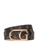 Paski - Guess Pasek Damski BW9201 P5135 Brązowy - miniaturka - grafika 1