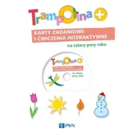 Pedagogika i dydaktyka - Wydawnictwo Szkolne PWN Trampolina+ Karty zadaniowe i ćwiczenia interaktywne na cztery pory roku - Praca zbiorowa - miniaturka - grafika 1