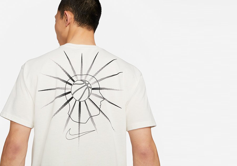 Nike Move 2 Zero Basketball Tee Pure