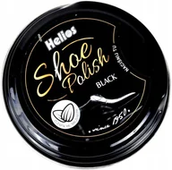 Środki do obuwia i ubrań - G10-27 CZARNA PASTA DO BUTÓW W PUSZCZE HELIOS SHOE POLISH KREM WOSK + 40 ML - miniaturka - grafika 1