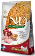 Sucha karma dla psów - Farmina N&D Low Grain Chicken&Pomegrante Adult Mini 7 kg - miniaturka - grafika 1