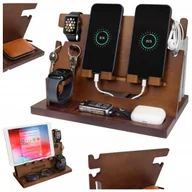 Biżuteria - akcesoria - DREWNIANY STOJAK NA AKCESORIA ORGANIZER TACA WYSTAWOWA - PIĘKNY PREZENT - miniaturka - grafika 1