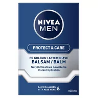 Balsamy po goleniu - Nivea MEN Nawilżający balsam po goleniu Protect & Care, 100 ml 100.0 ml - miniaturka - grafika 1