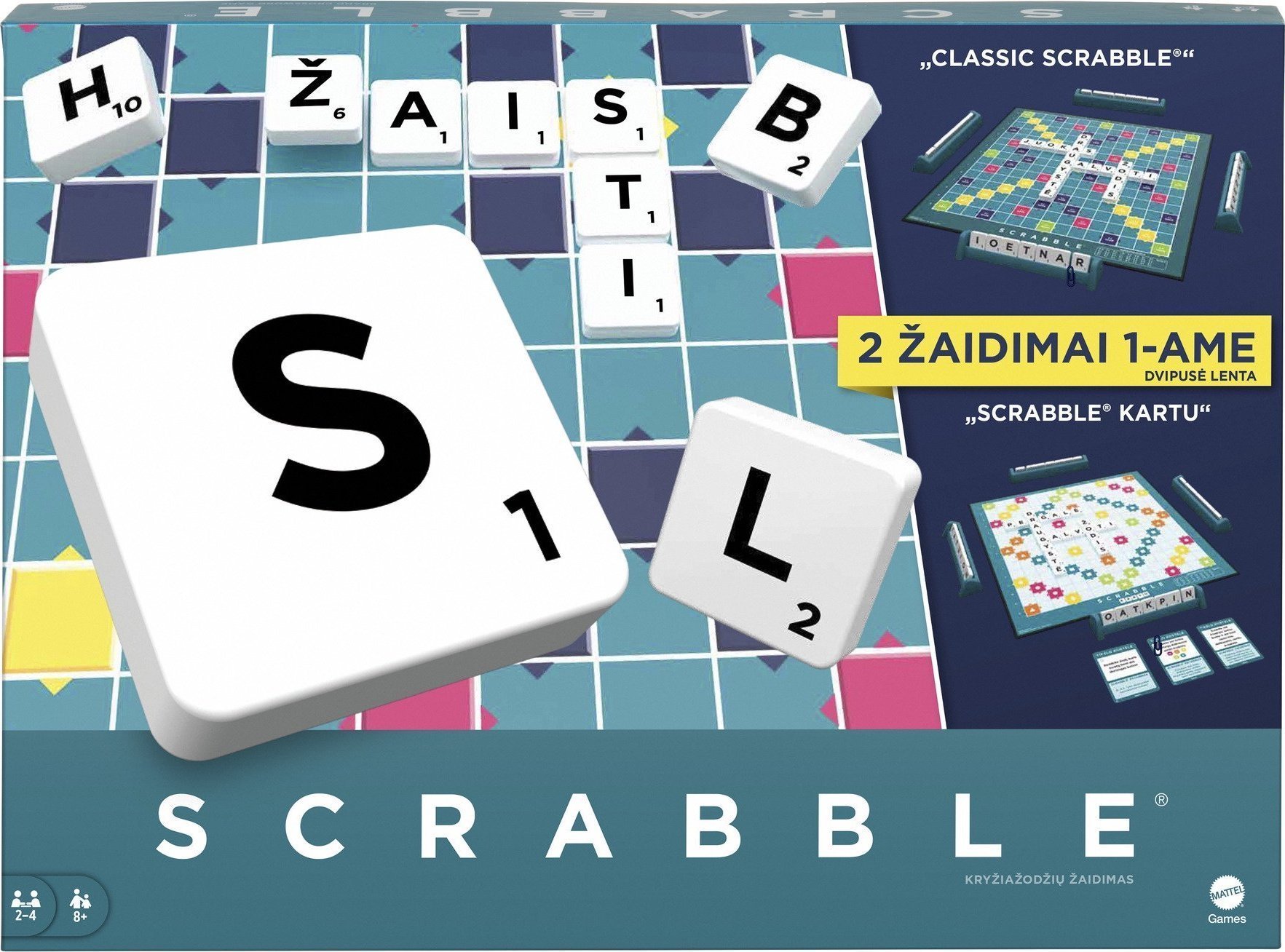 Scrabble game in Lithuanian updated