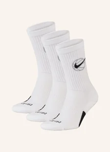 Nike Skarpety Everday Crew, 3 Pary weiss - Skarpetki damskie - miniaturka - grafika 1