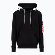 Bluzy męskie - Bluza męska Alpha Industries Alpha black - miniaturka - grafika 1