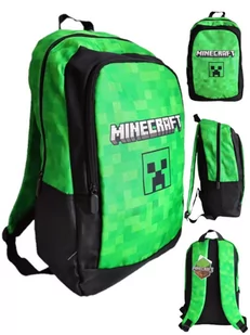 Plecak szkolny dla chłopca i dziewczynki Kids Licensing Minecraft jednokomorowy - Plecaki szkolne i tornistry - miniaturka - grafika 1