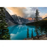 Obrazy i zdjęcia na płótnie - Obraz na płótnie 100 x 70 cm Górski Krajobraz - miniaturka - grafika 1